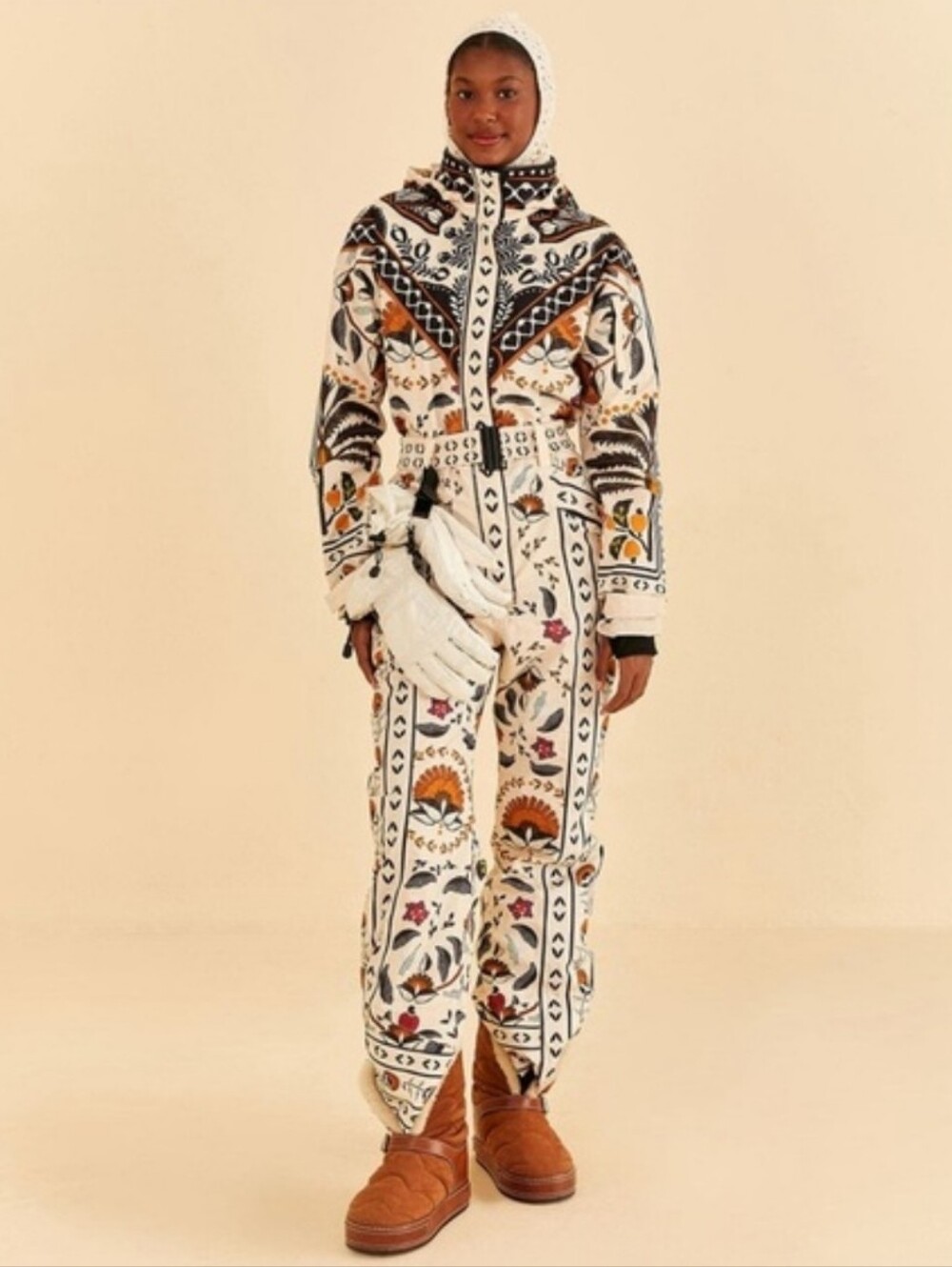 Farm Rio Sand Palms Paradise Ski Jumpsuit